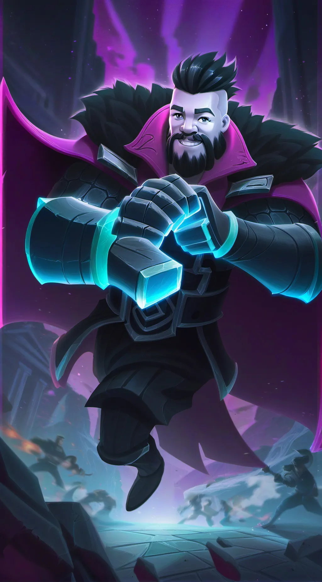 ai character: fixes background