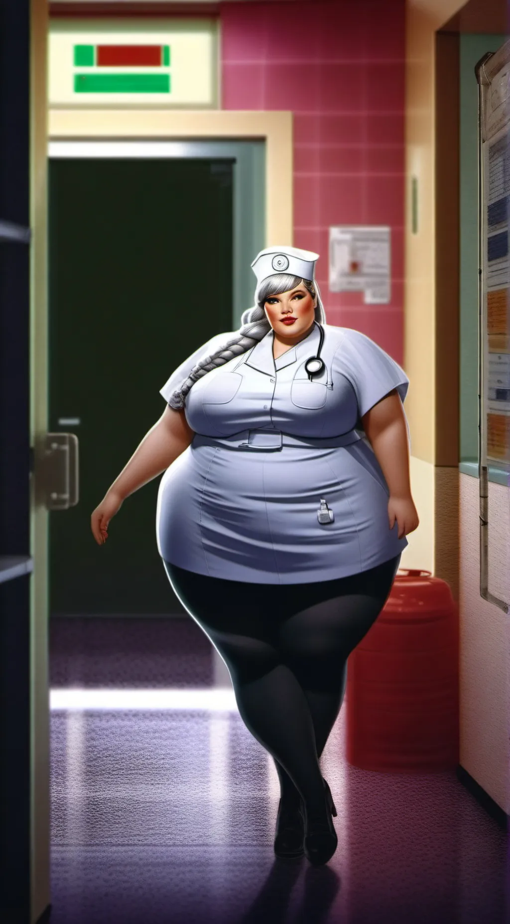 ai character: Nurse Mavis background