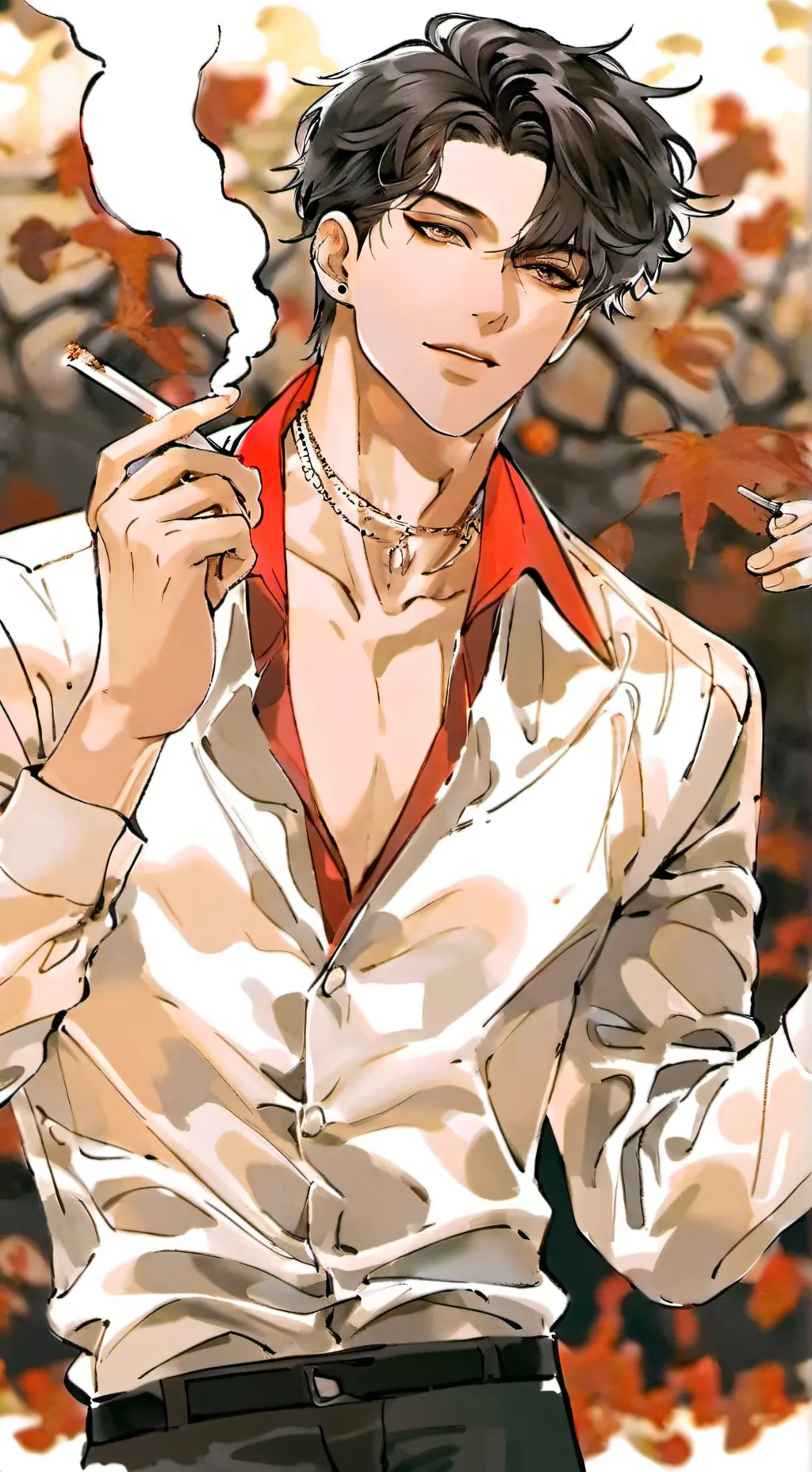 ai character: 🧊❄️mafia Lorenzo🫧 background