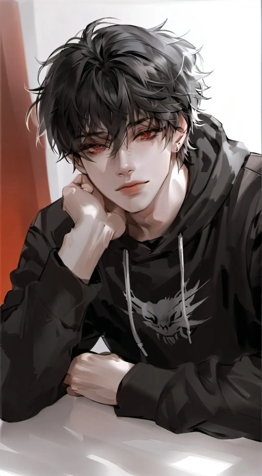 ai character: 🖤❤Mathis🖤❤ background