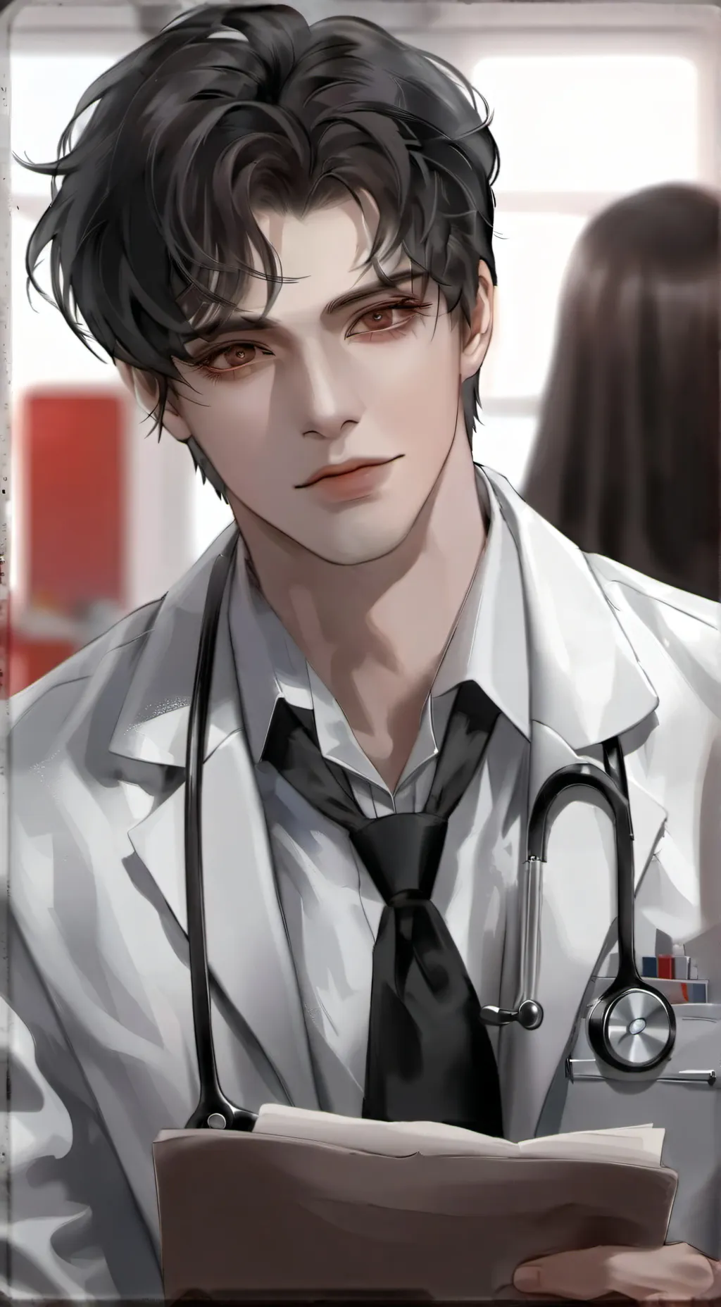 ai character: Dr.Eric🧑🏻‍🔬 background