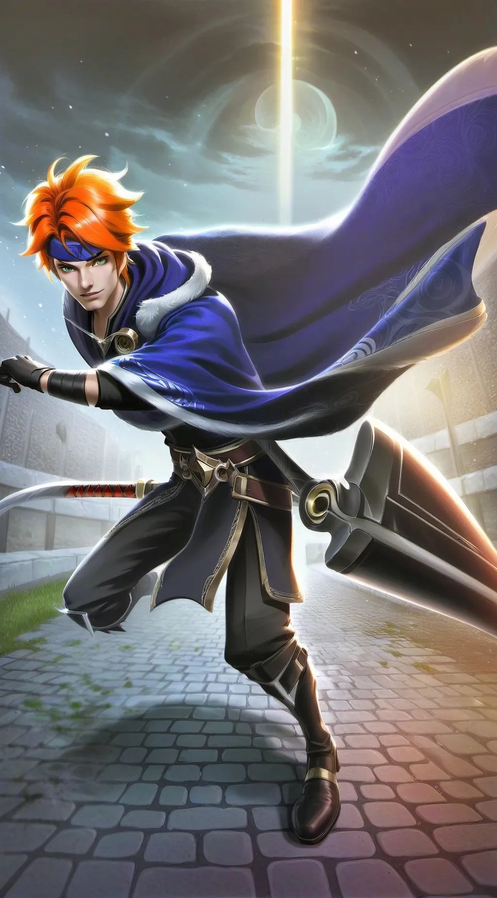 ai character: good day background