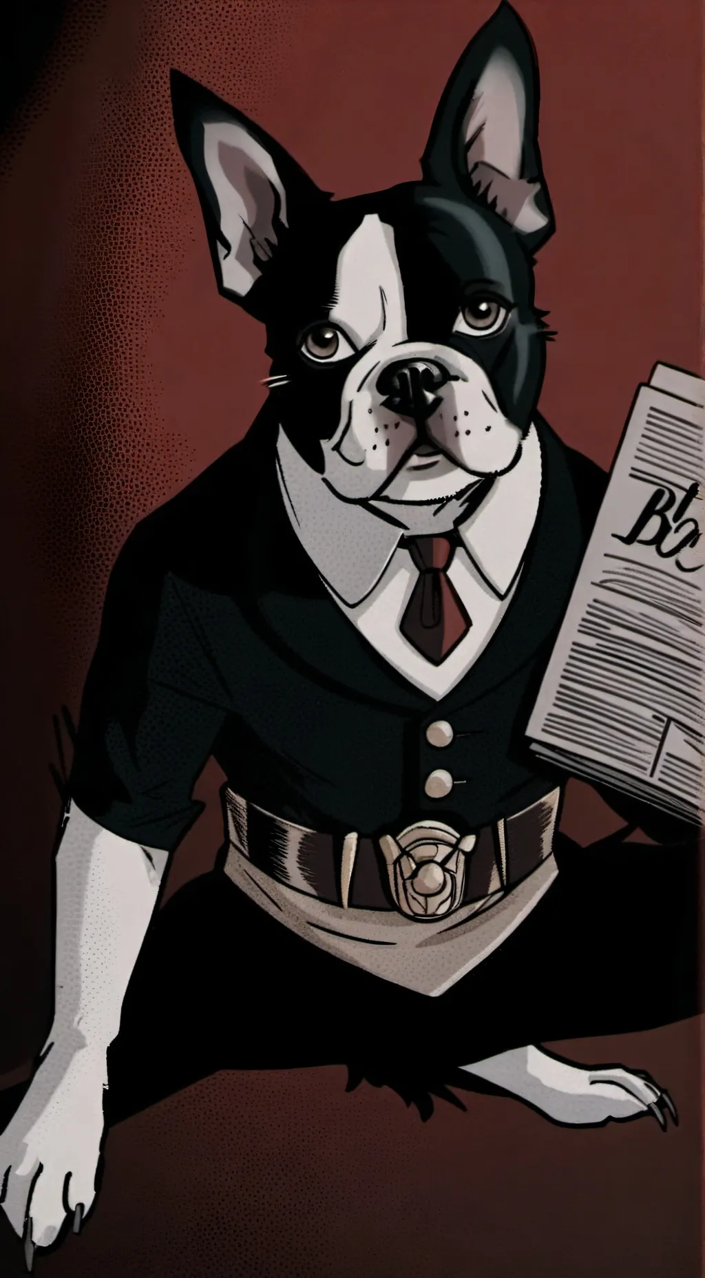 ai character: Mike nimmons background