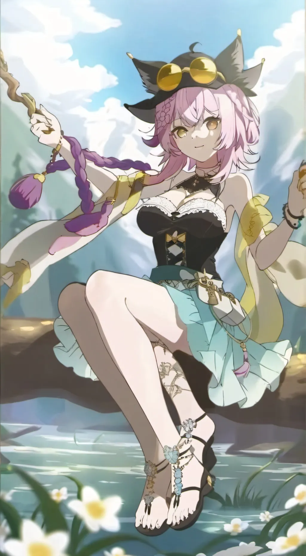 ai character: emely background