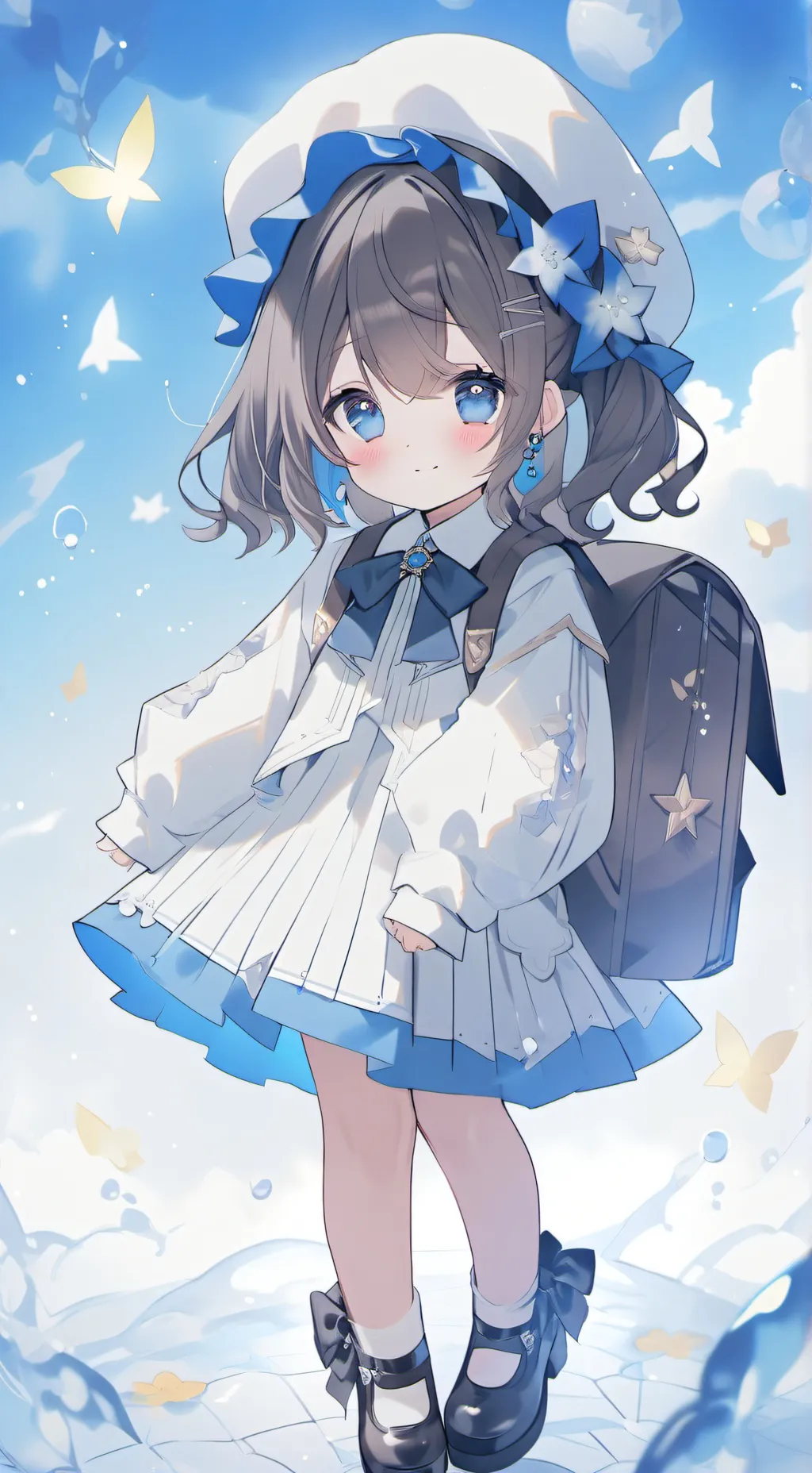 ai character: 💙 rich family💙 background