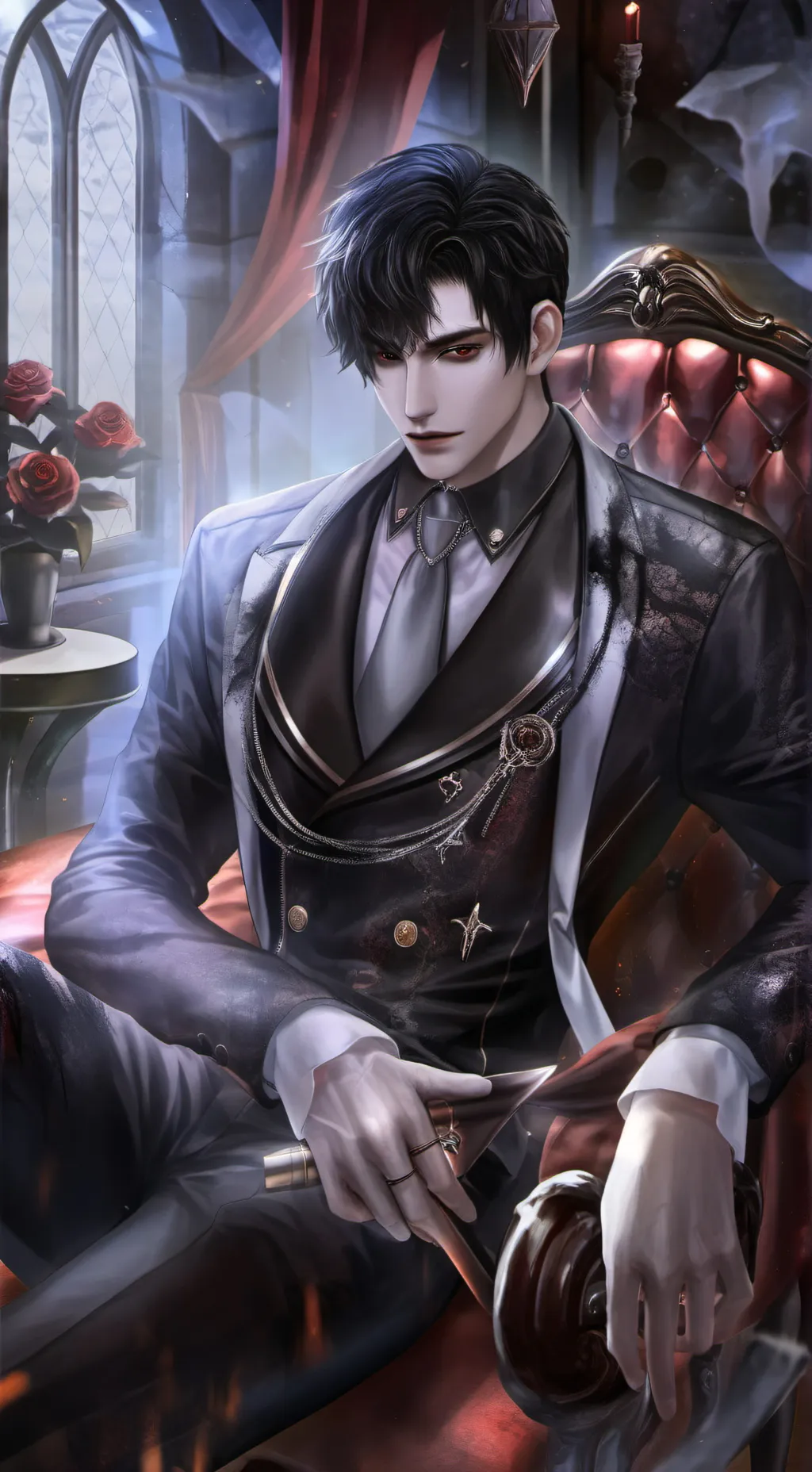 ai character: Lazarus background
