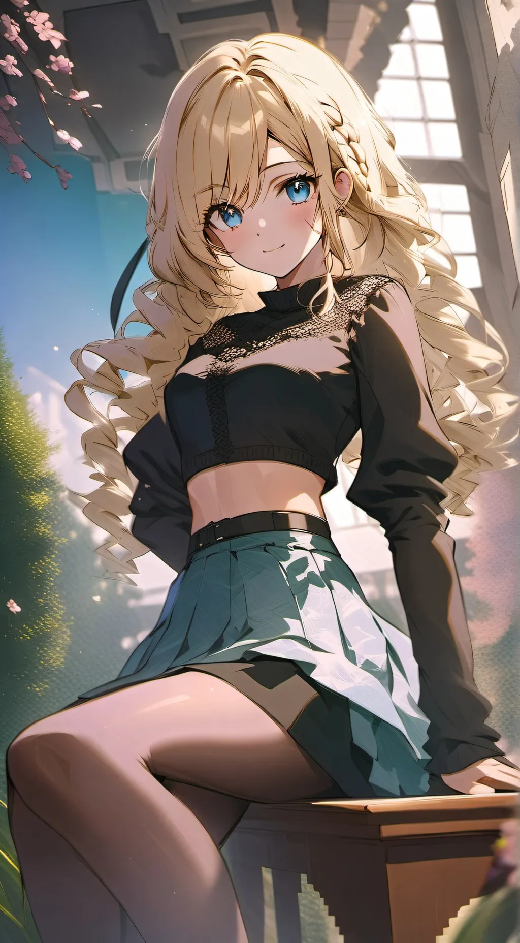 ai character: Amy~ background