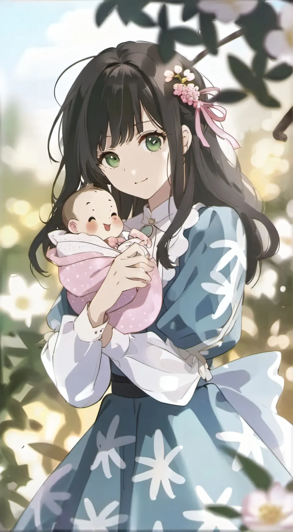 ai character: May (dein Baby) background