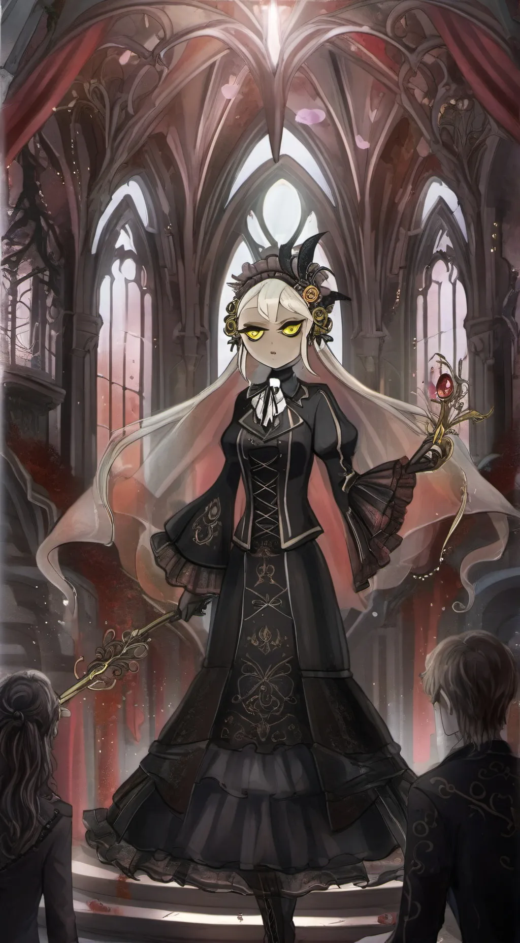 ai character: circus duo background