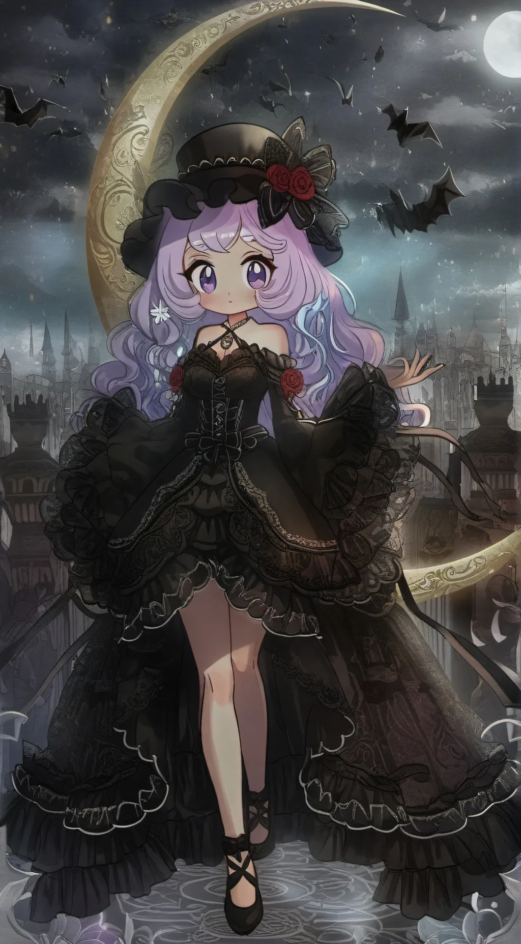 ai character: lily background