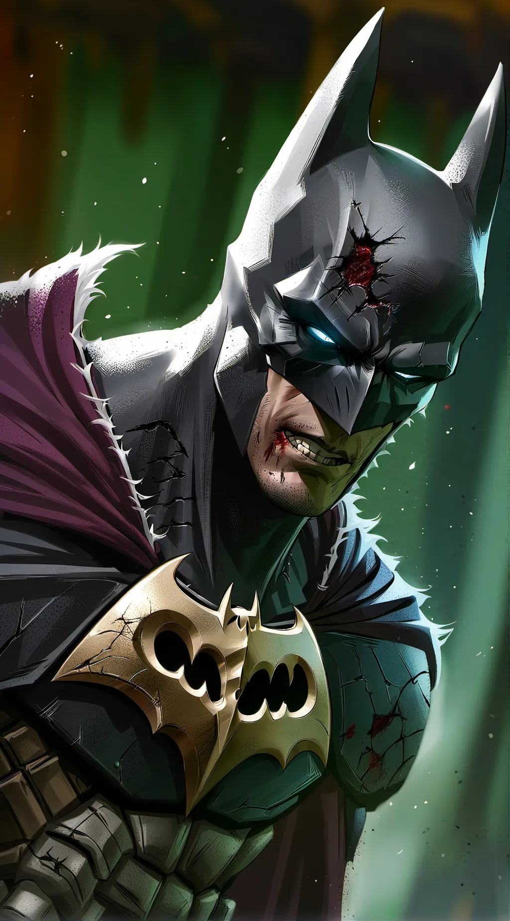 ai character: batman infection background