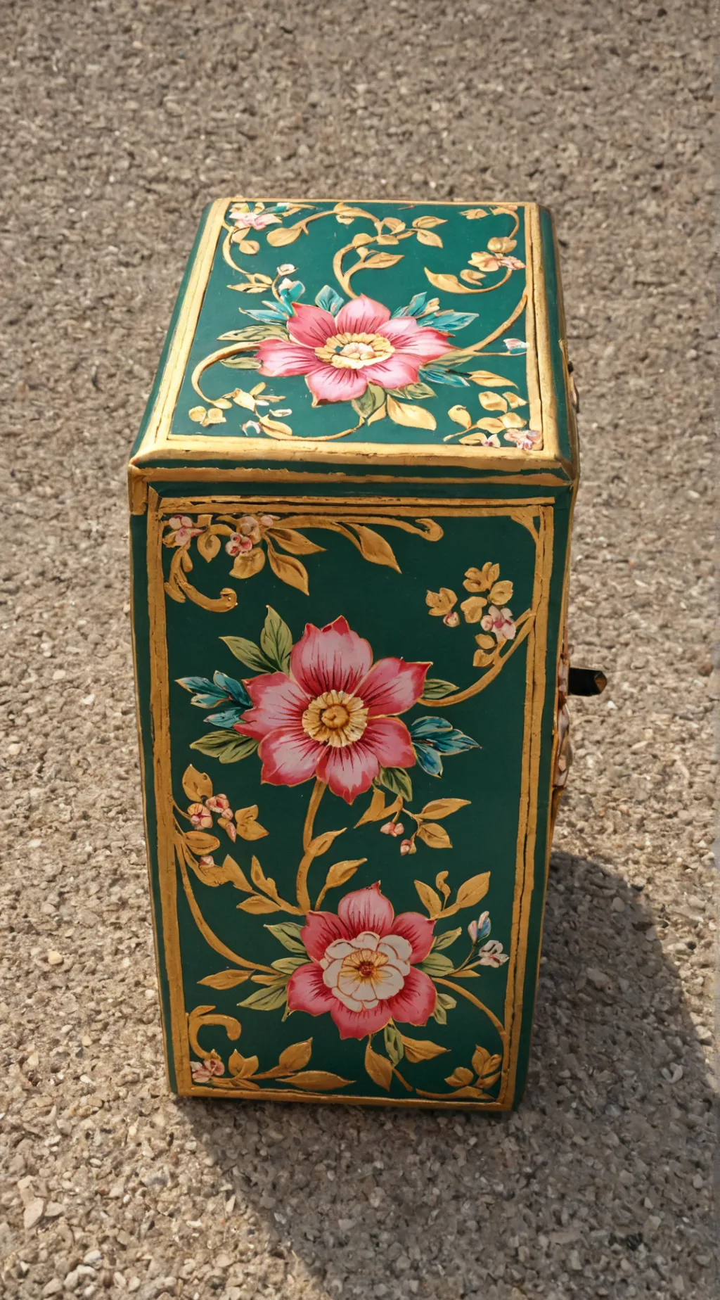 ai character: magical box background