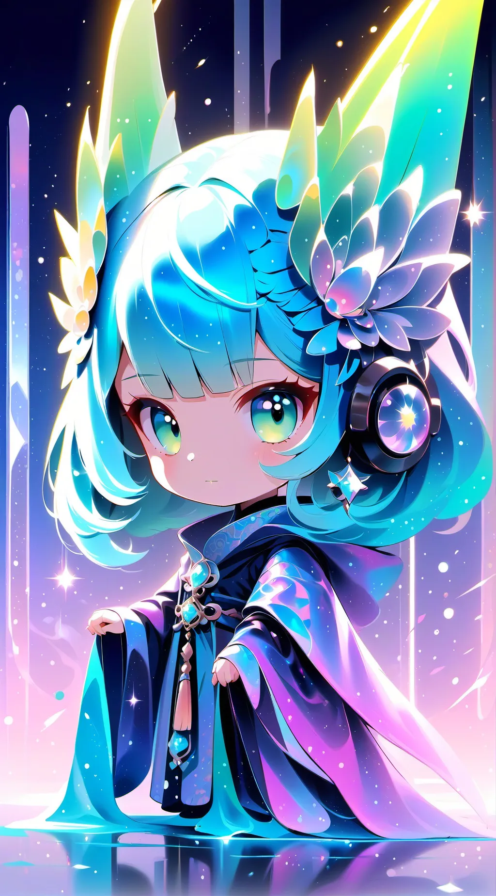ai character: princess Jewel  background