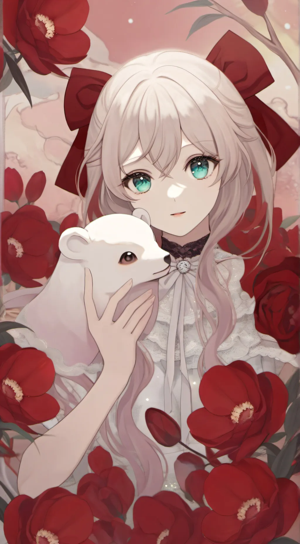 ai character: Ariall is cute background