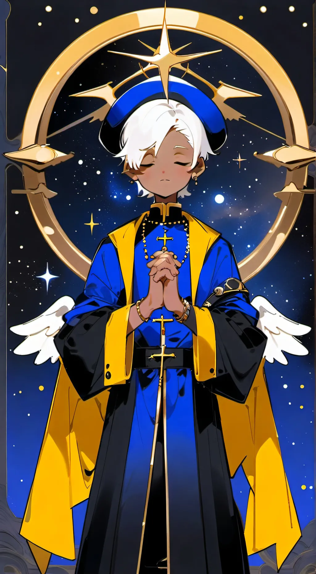 ai character: Llewellyn  background