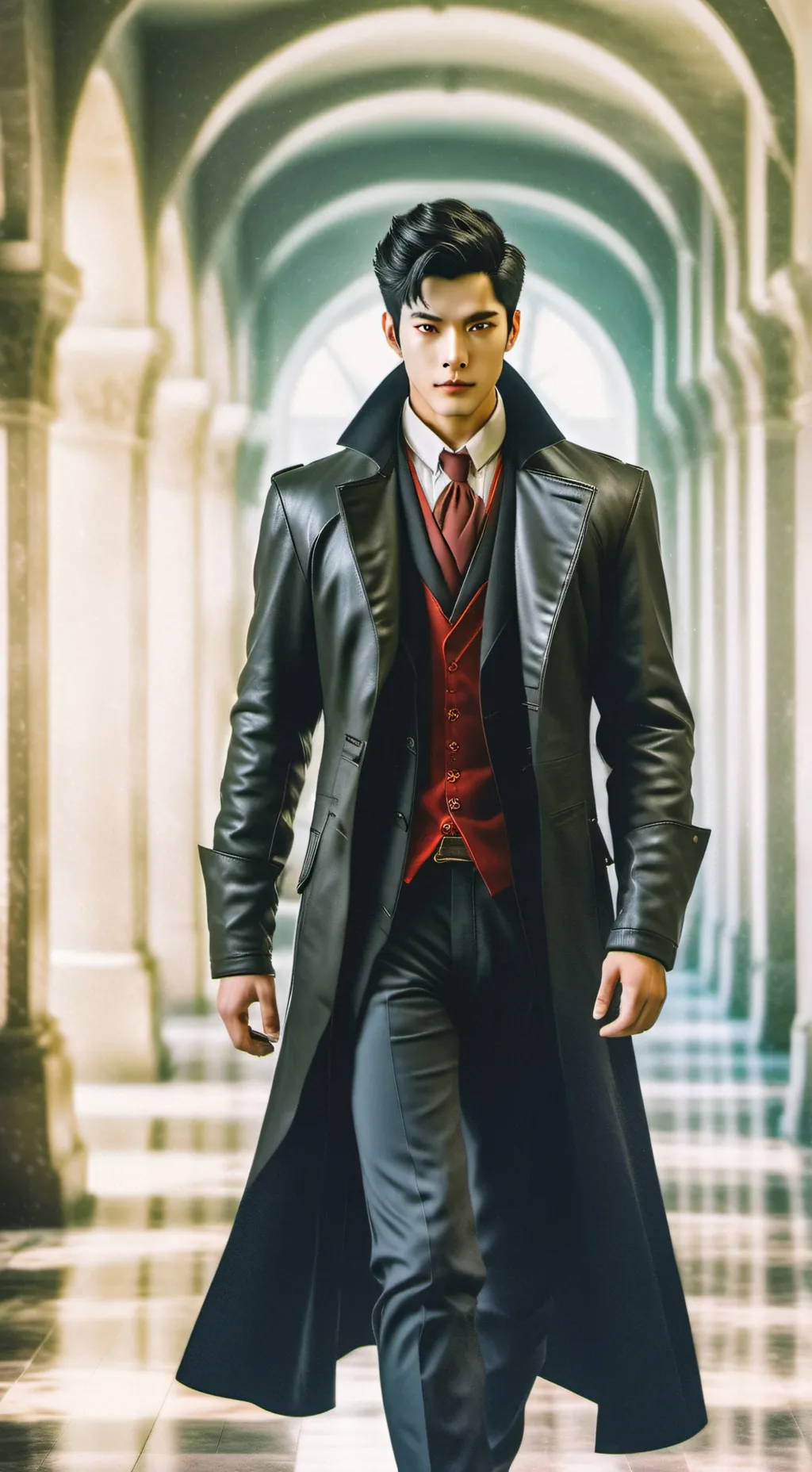 ai character: Xander woods background