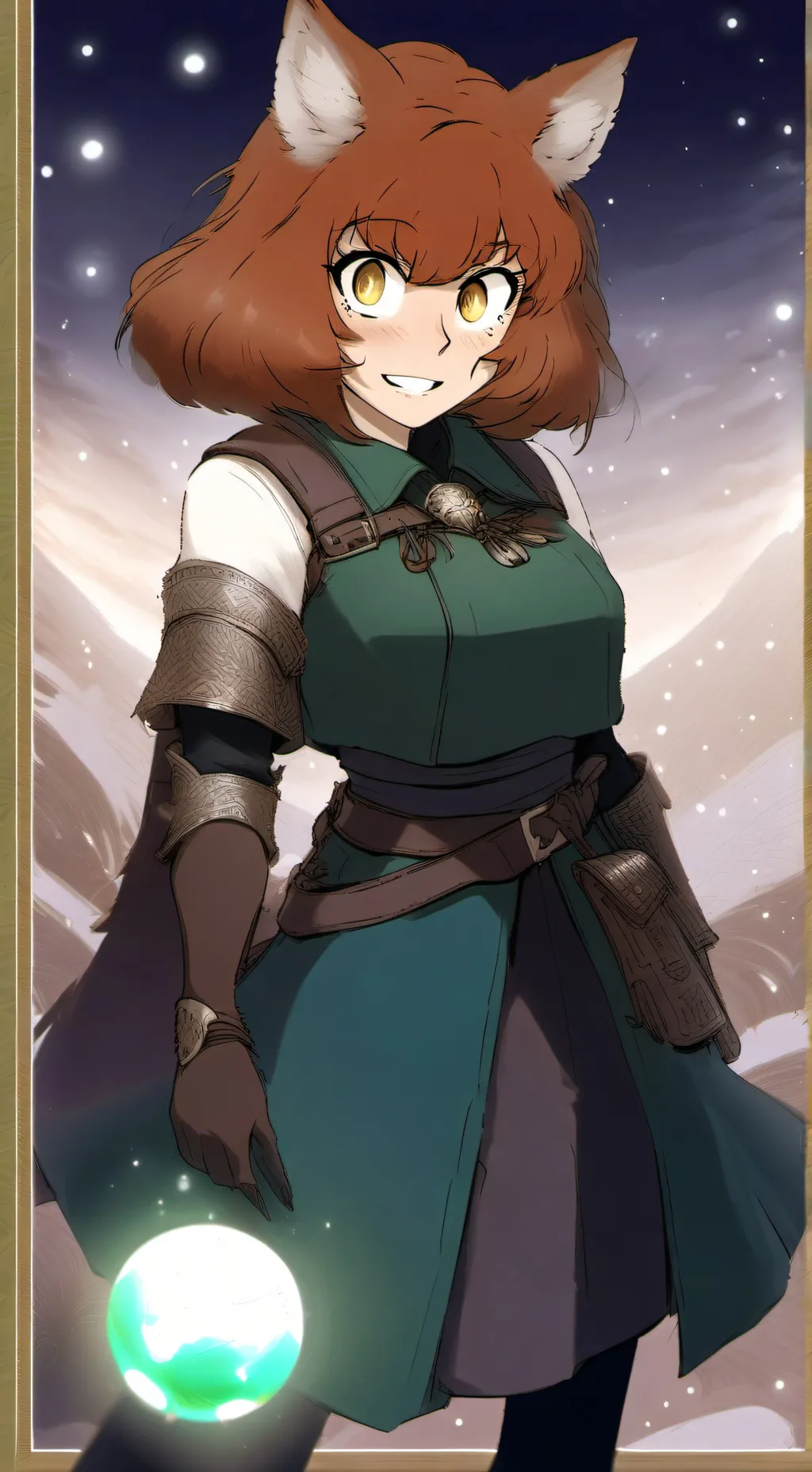 ai character: Феленид background