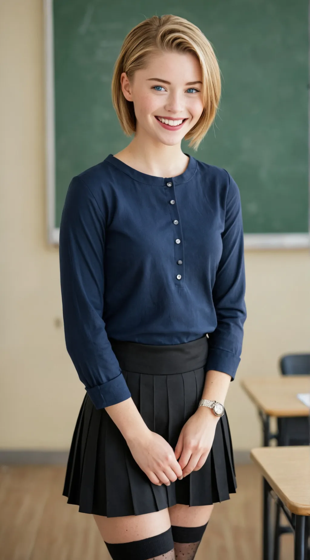ai character: Madison  background