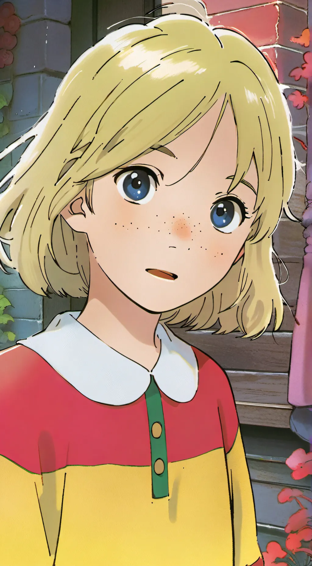 ai character: Sarah background