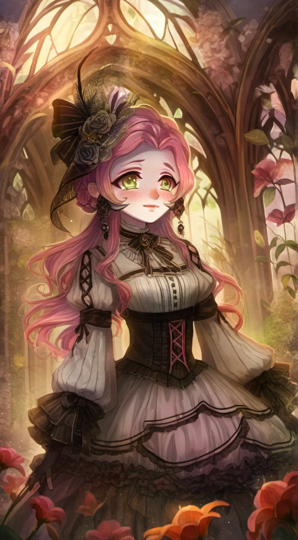 ai character: dw in space?! background