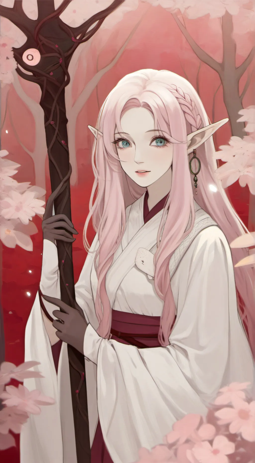 ai character: Elara background