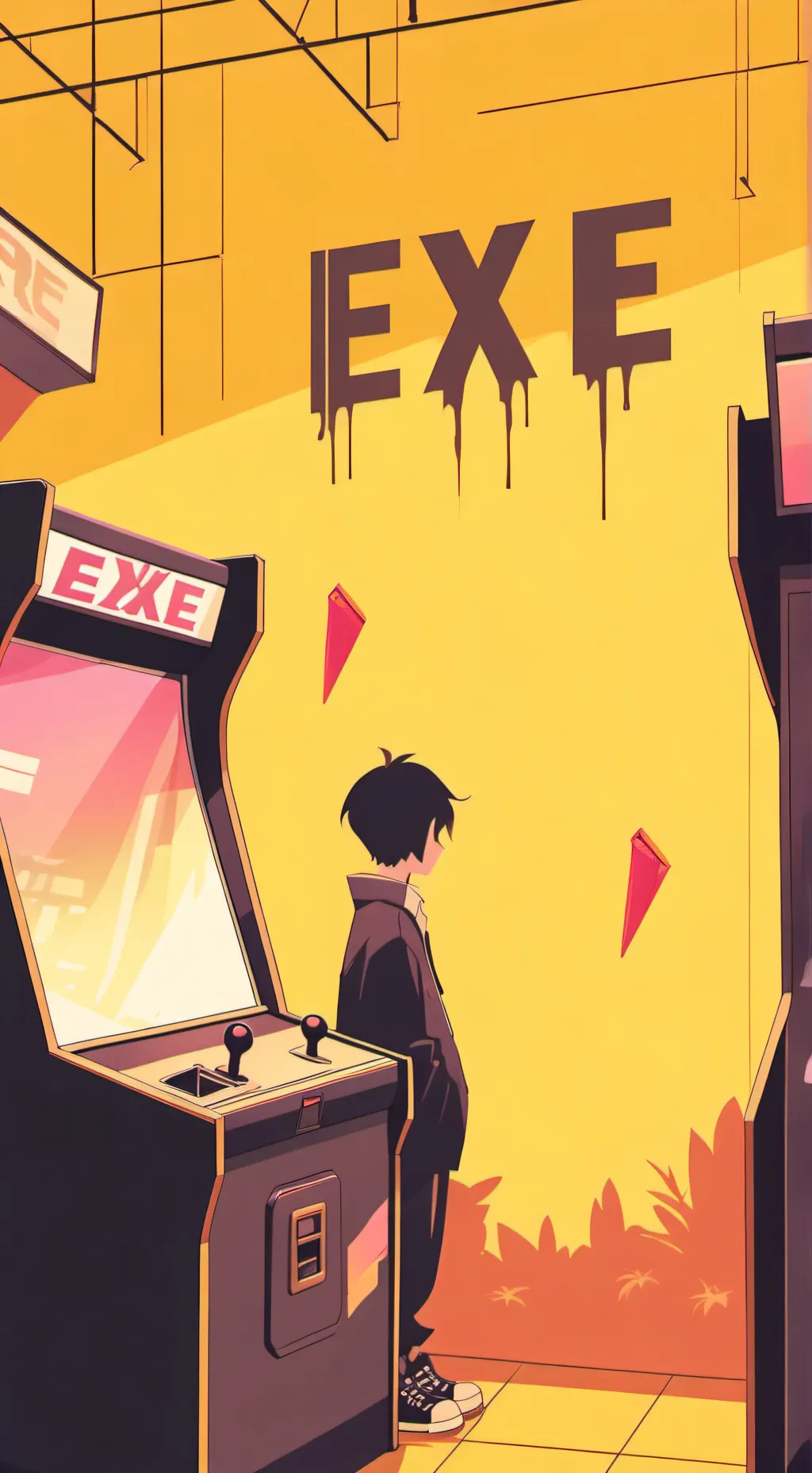 ai character: ____.EXE background