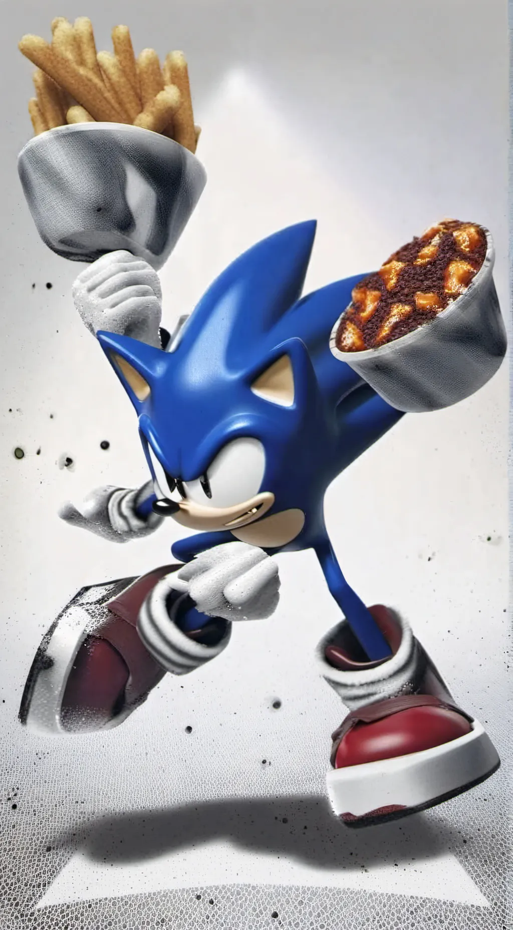 ai character: Momazos sonic.s background