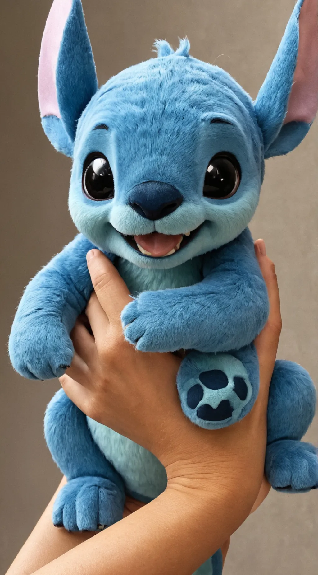 ai character: STICH💙⭐ background