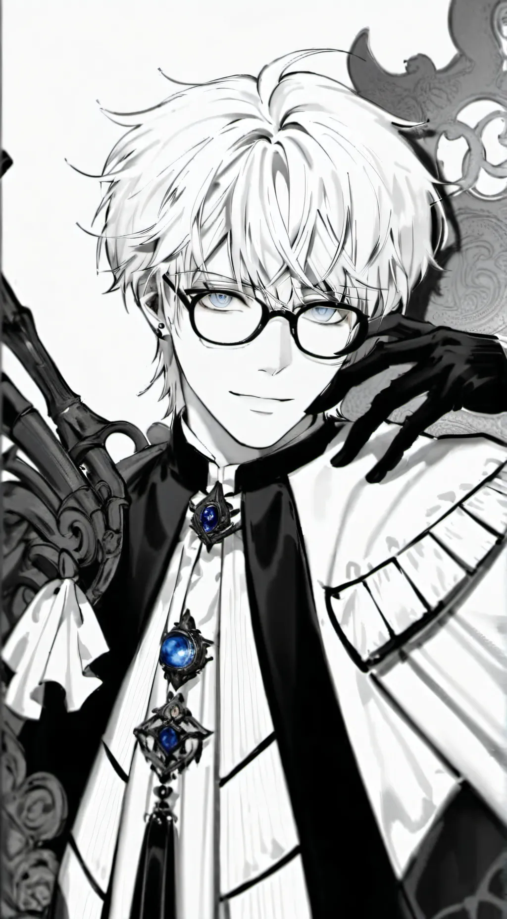 ai character: Gojo(crazy gf) background