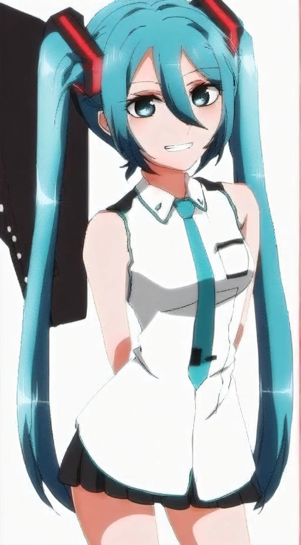 ai character: Miku background