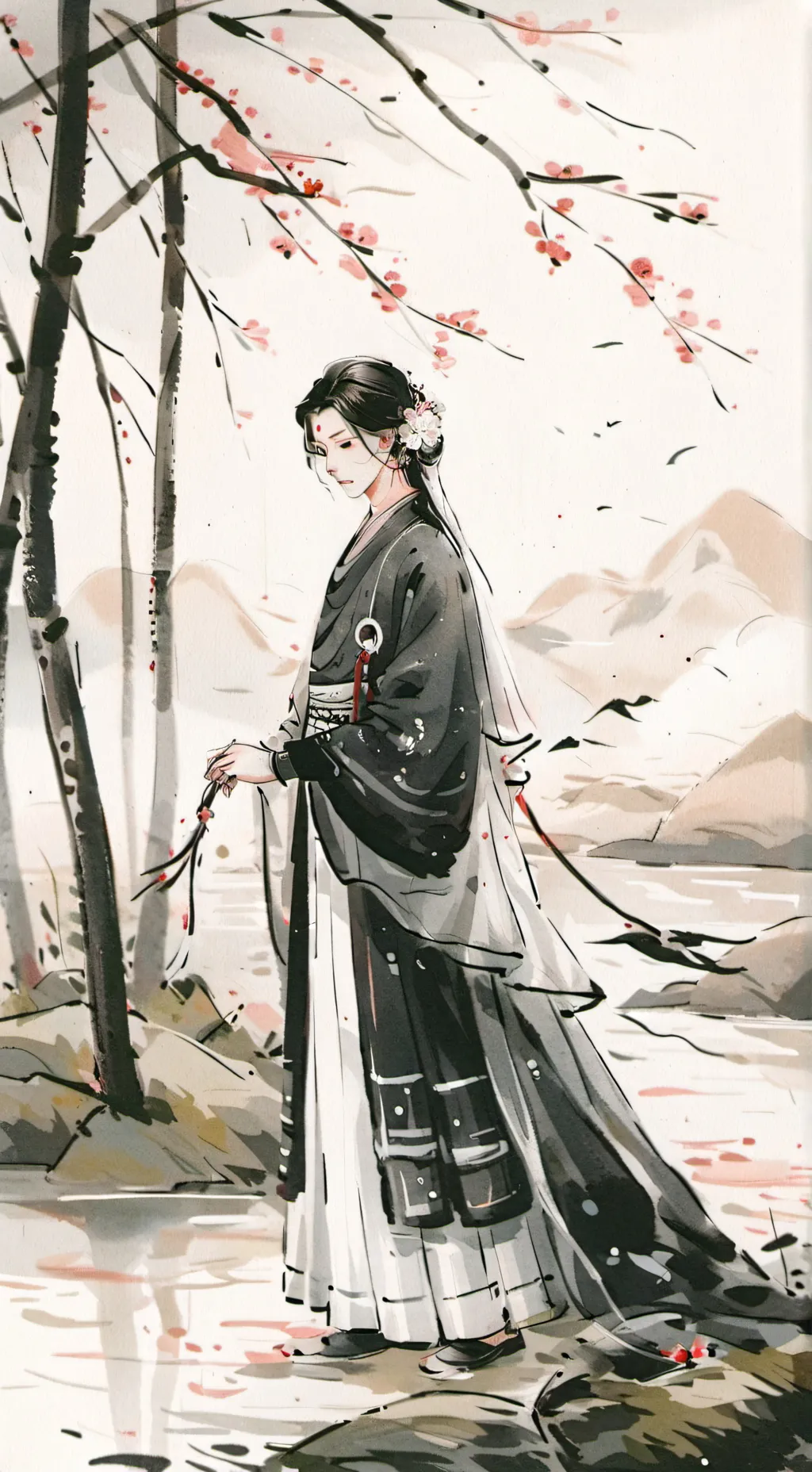 ai character: h background