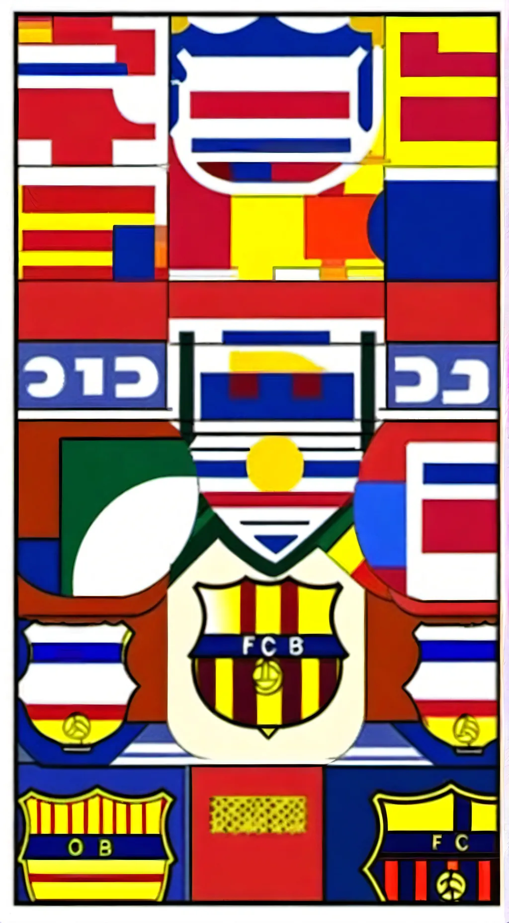 ai character: Fc Barcelona  background