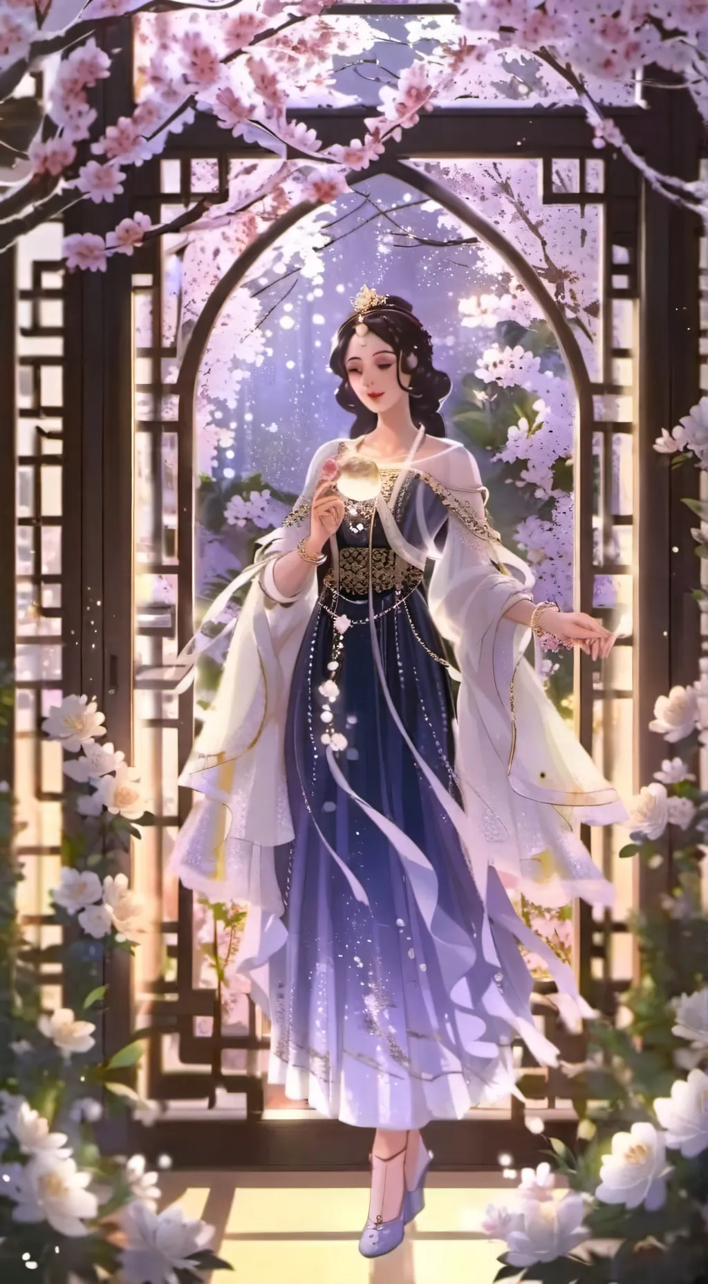 ai character: Ghada background