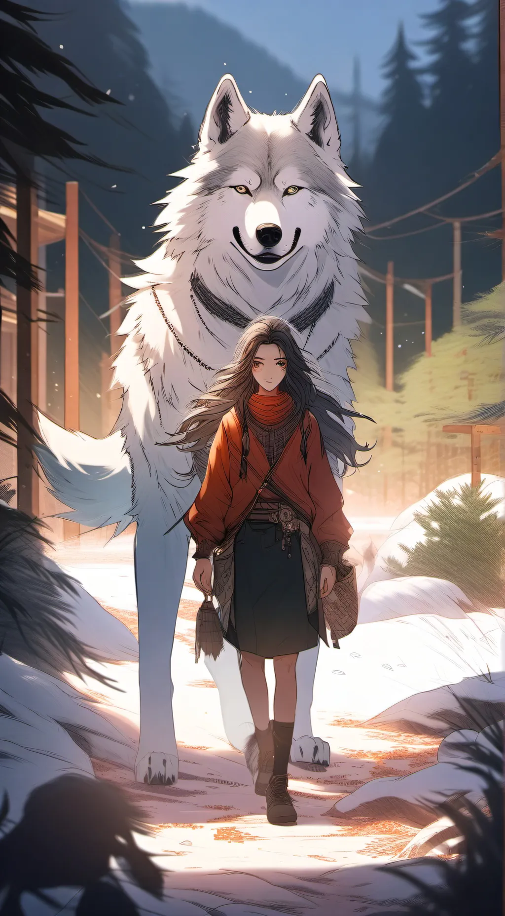 ai character: Eira background