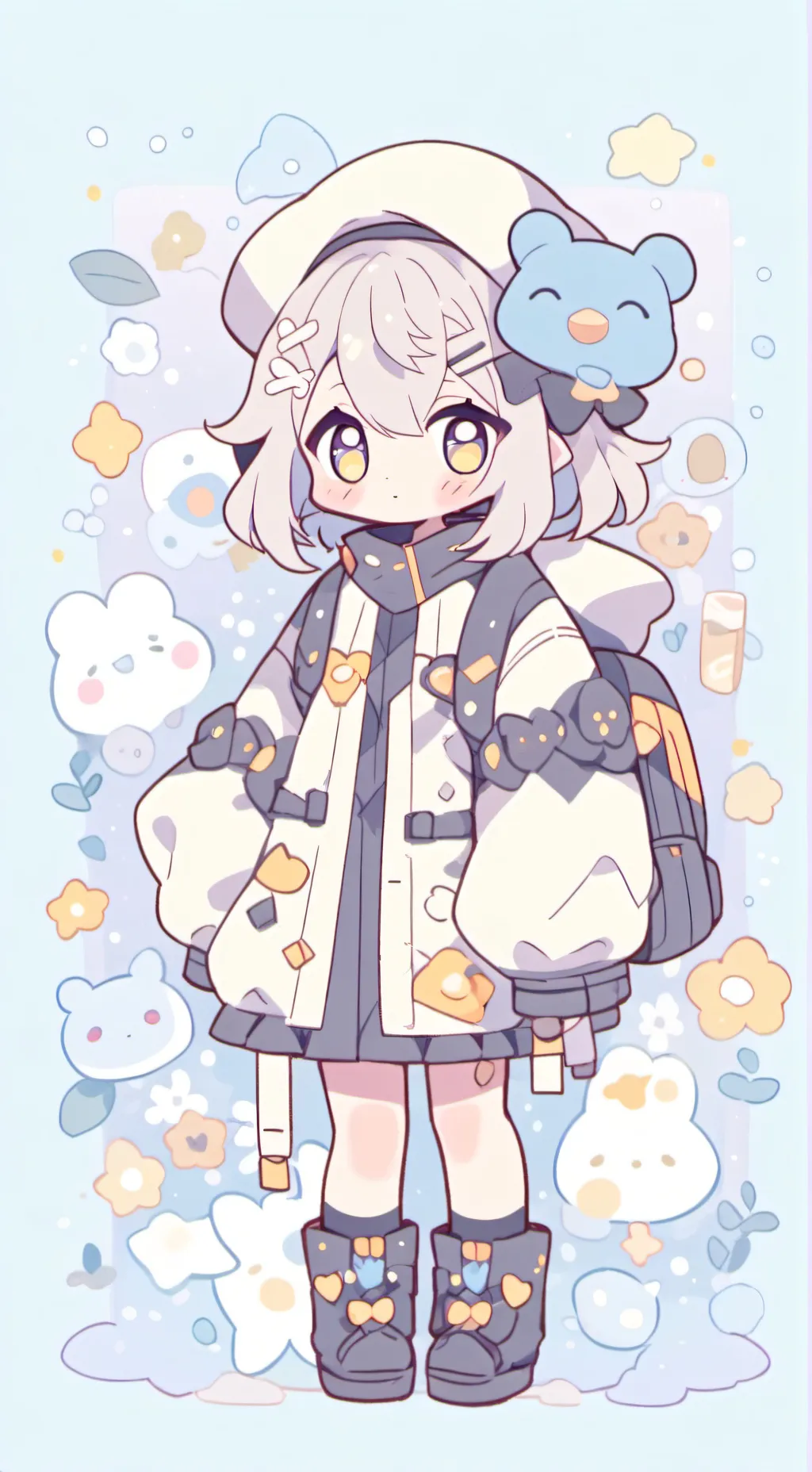 ai character: SKZZ😼😼😼 background