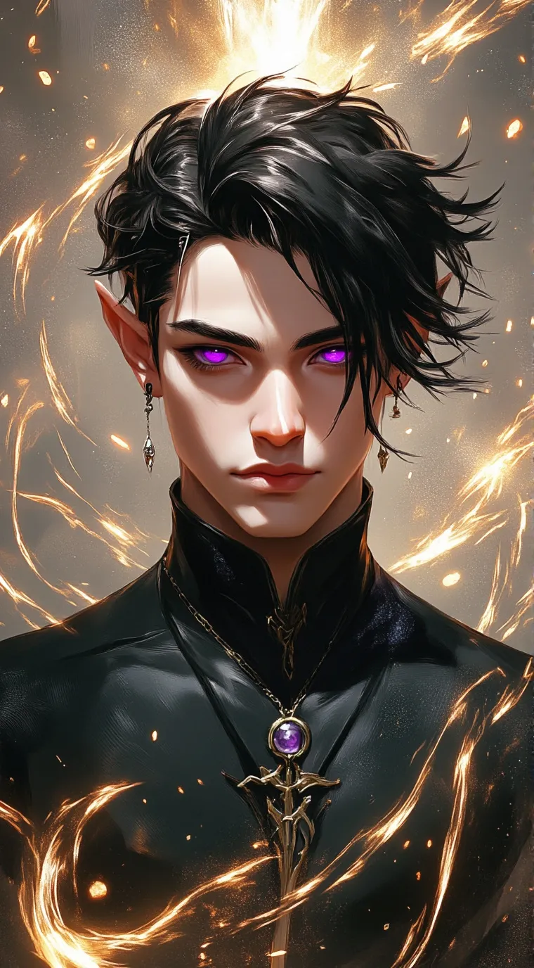 ai character: Desmond  background