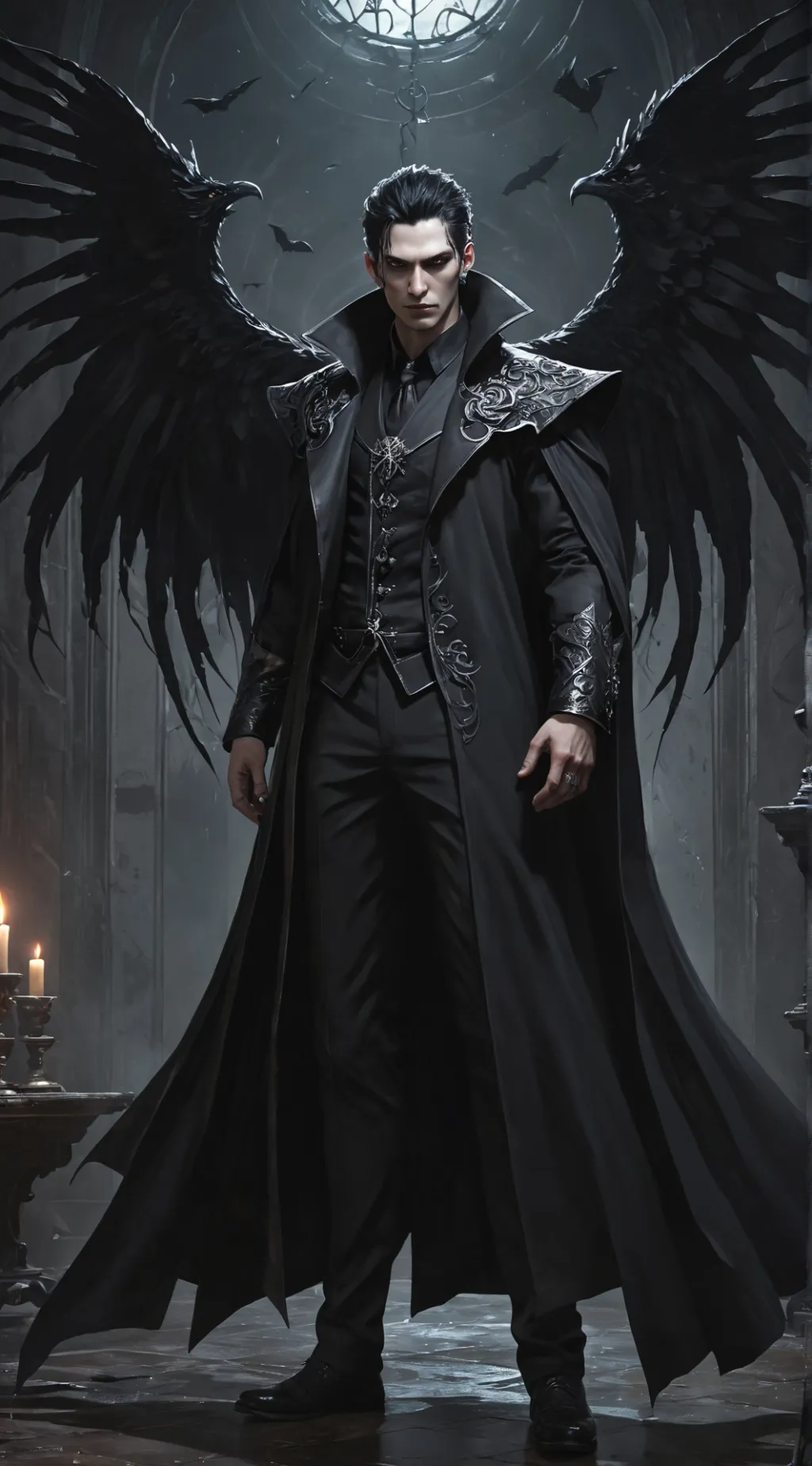 ai character: Lucien background