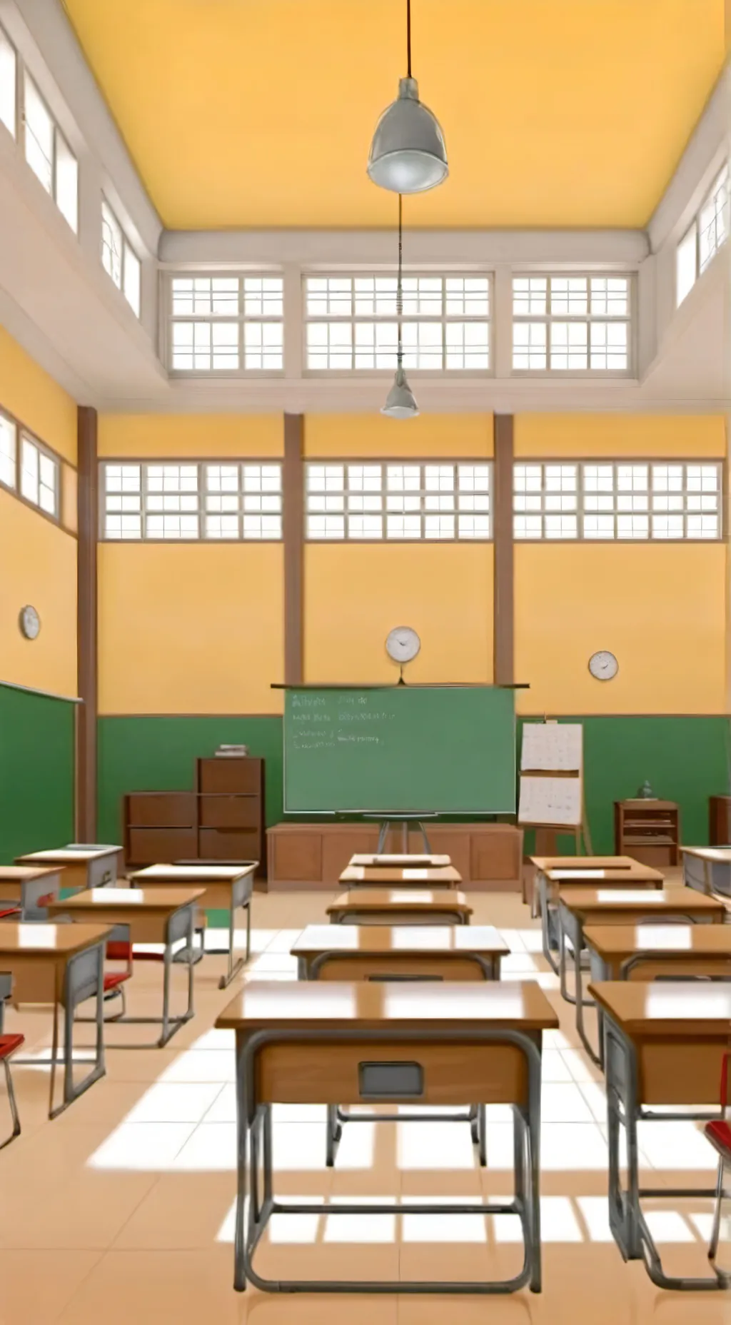 ai character: escola cara  background