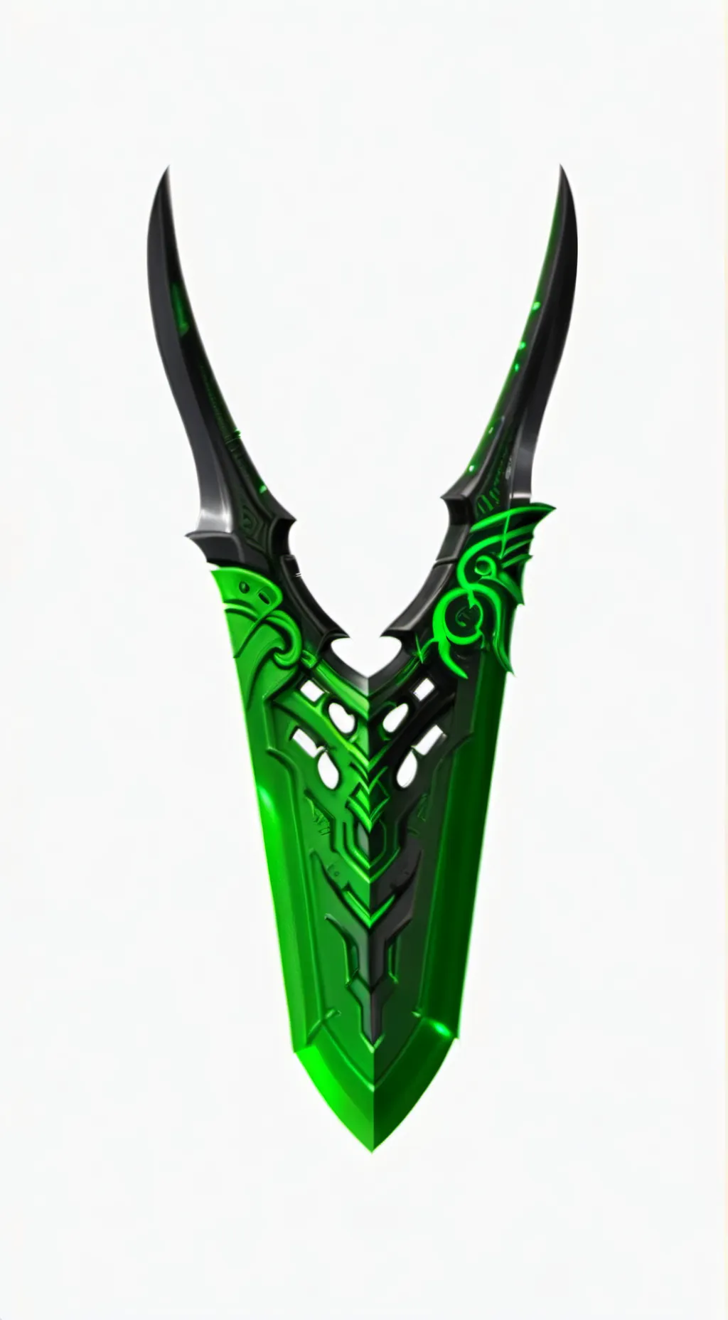 ai character: dark blade background