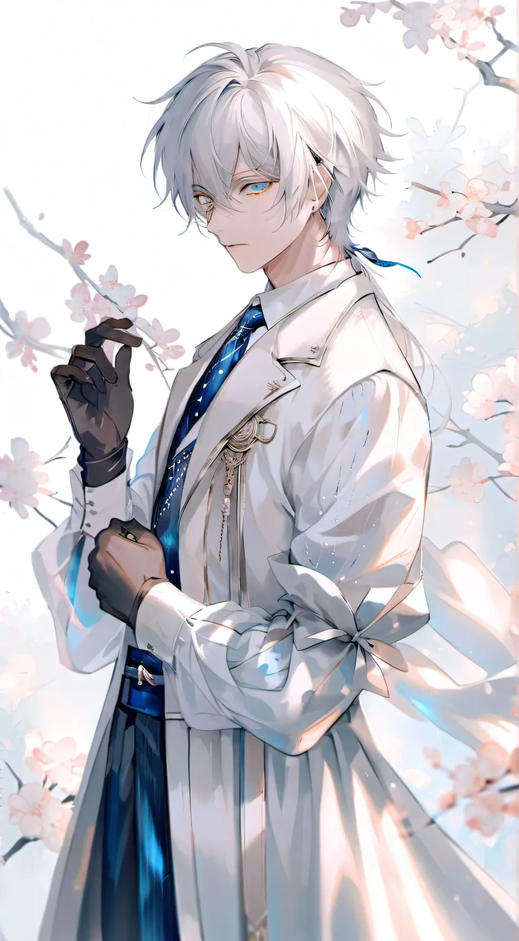 ai character: 白玉 background