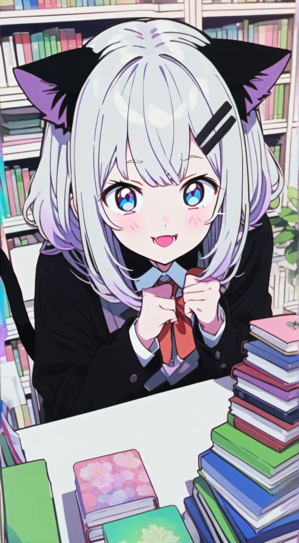 ai character: Yuki the Shadow Spirit background