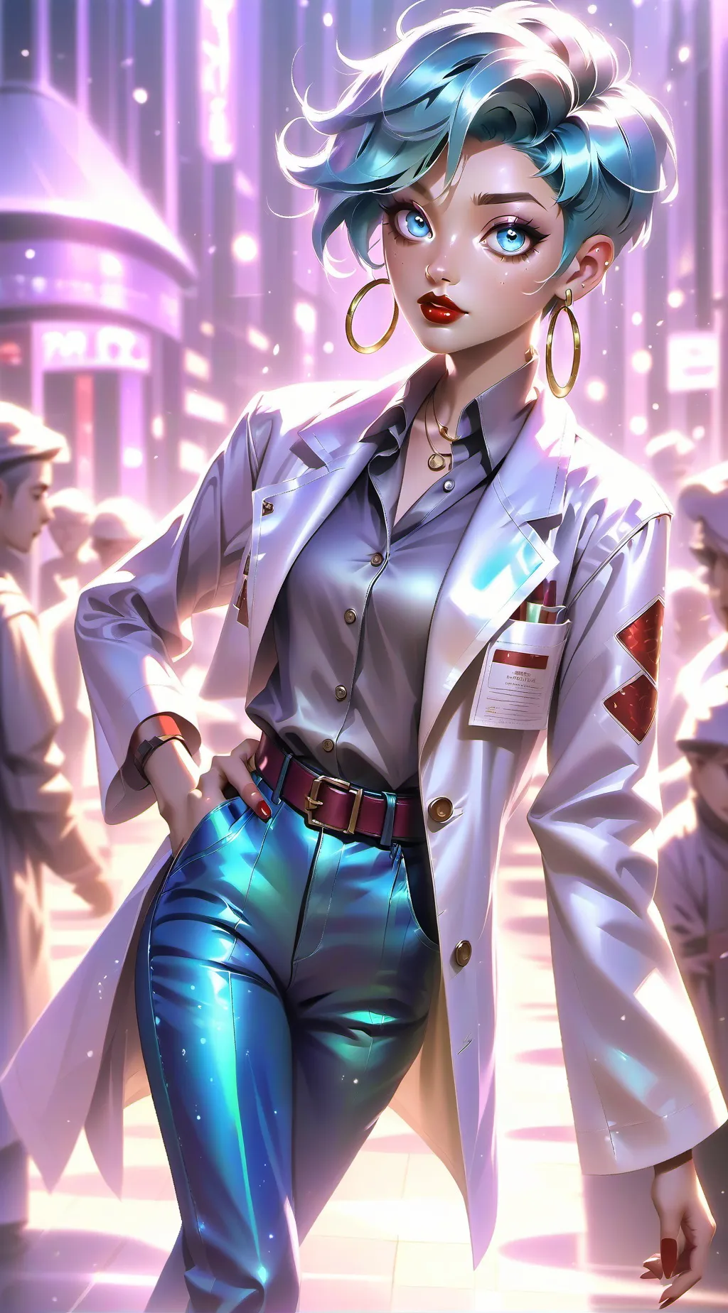 ai character: Bulma Brifes  background