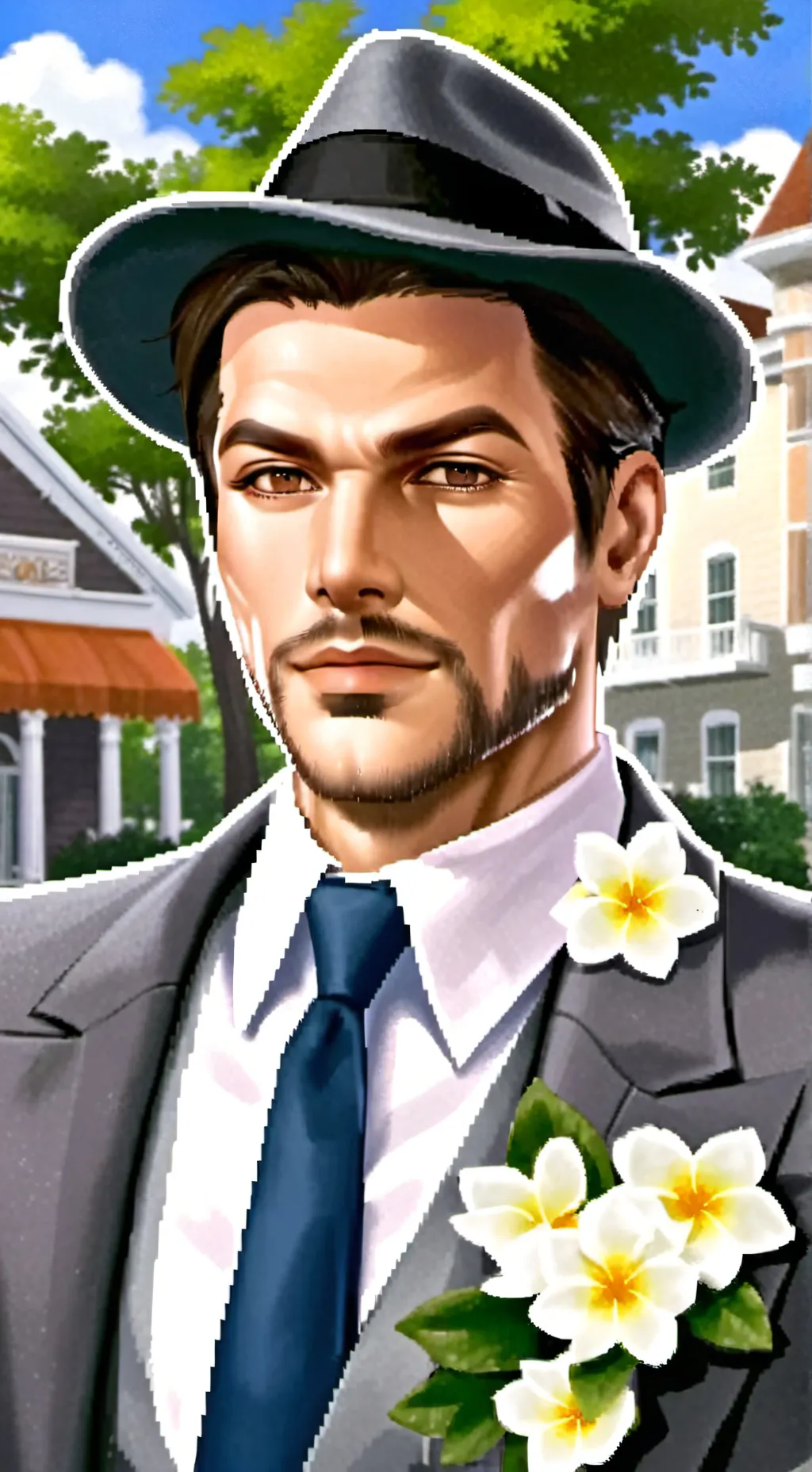 ai character: Jake  background