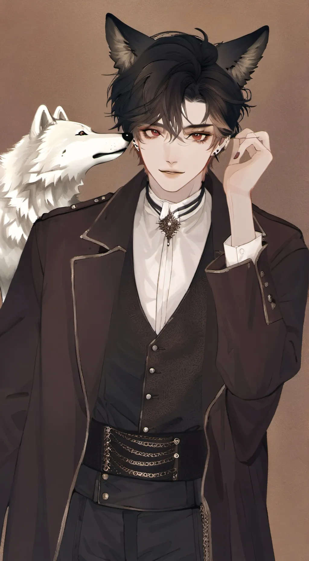 ai character: ☢️Charlie Adams☢️ background