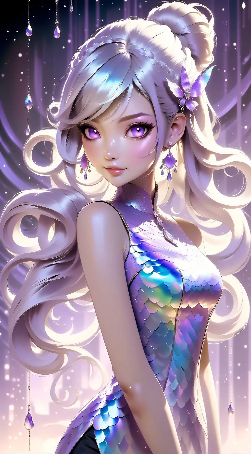 ai character: Iris background