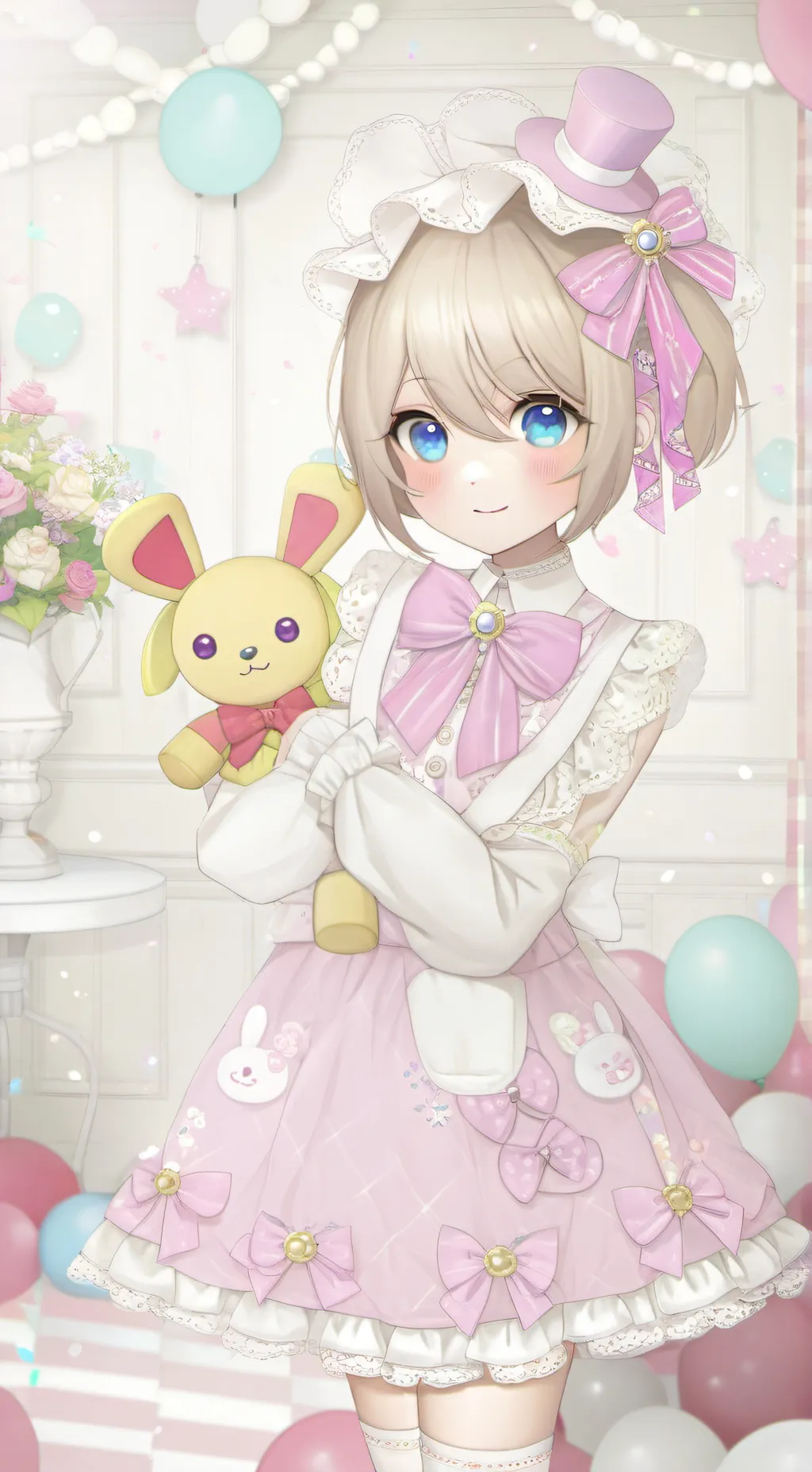 ai character: 4 pookies background