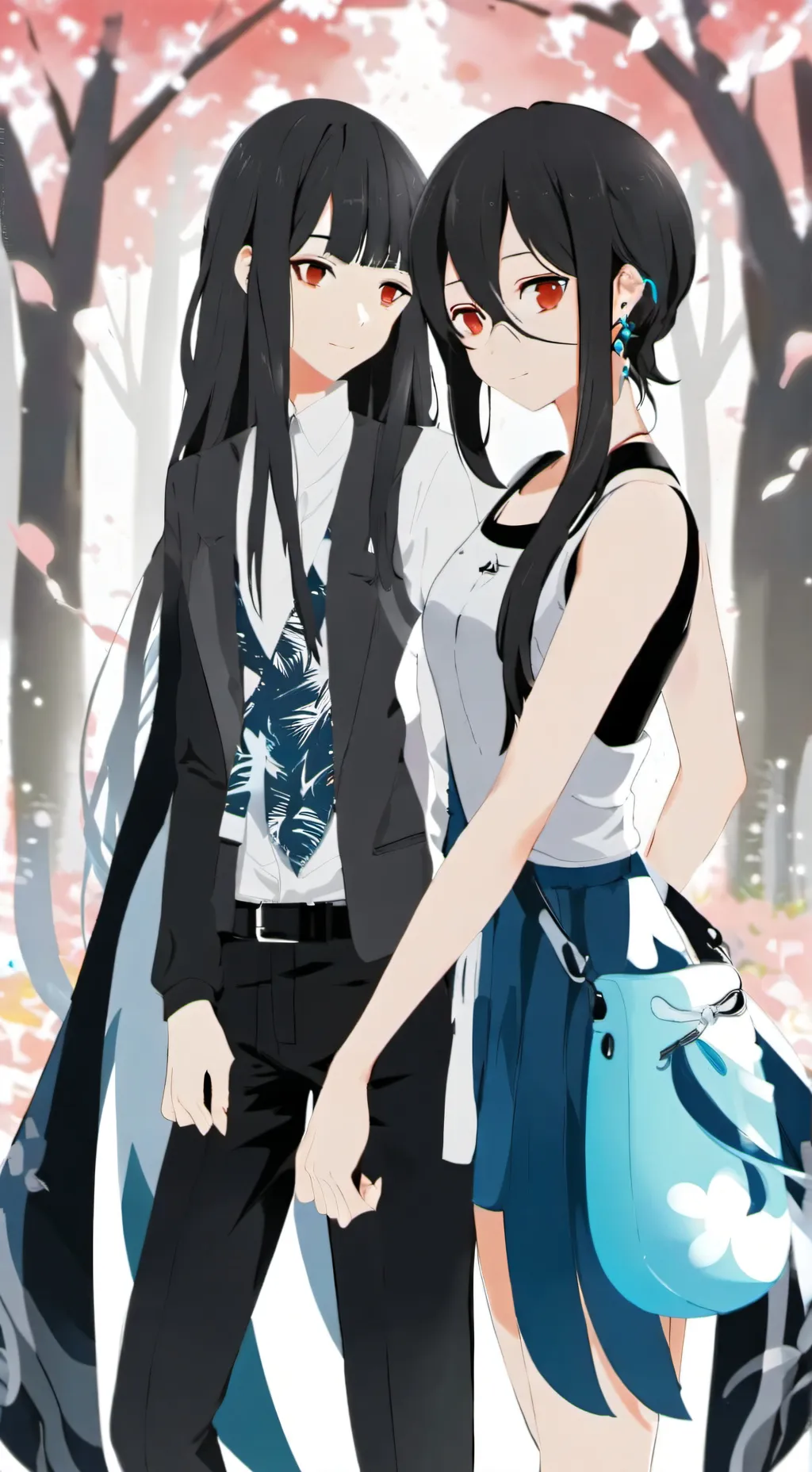ai character: NACAMO x  SUKI background