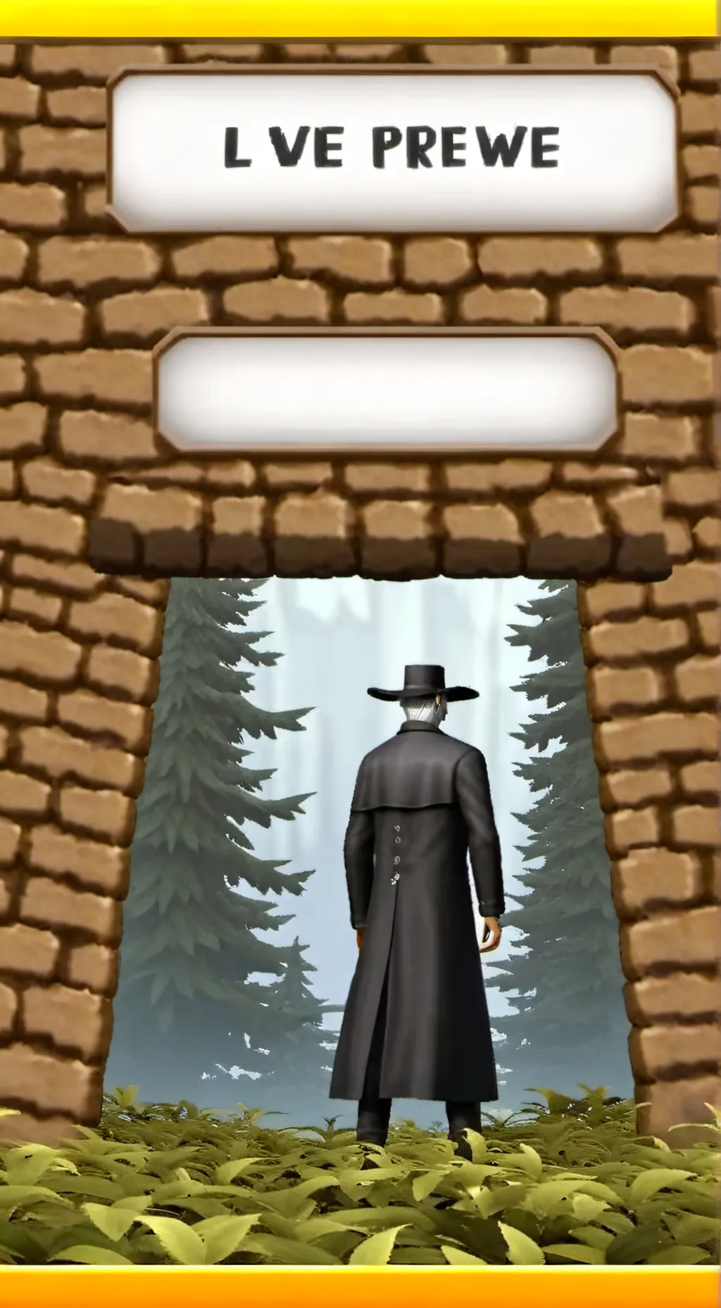 ai character: john vs dog man background