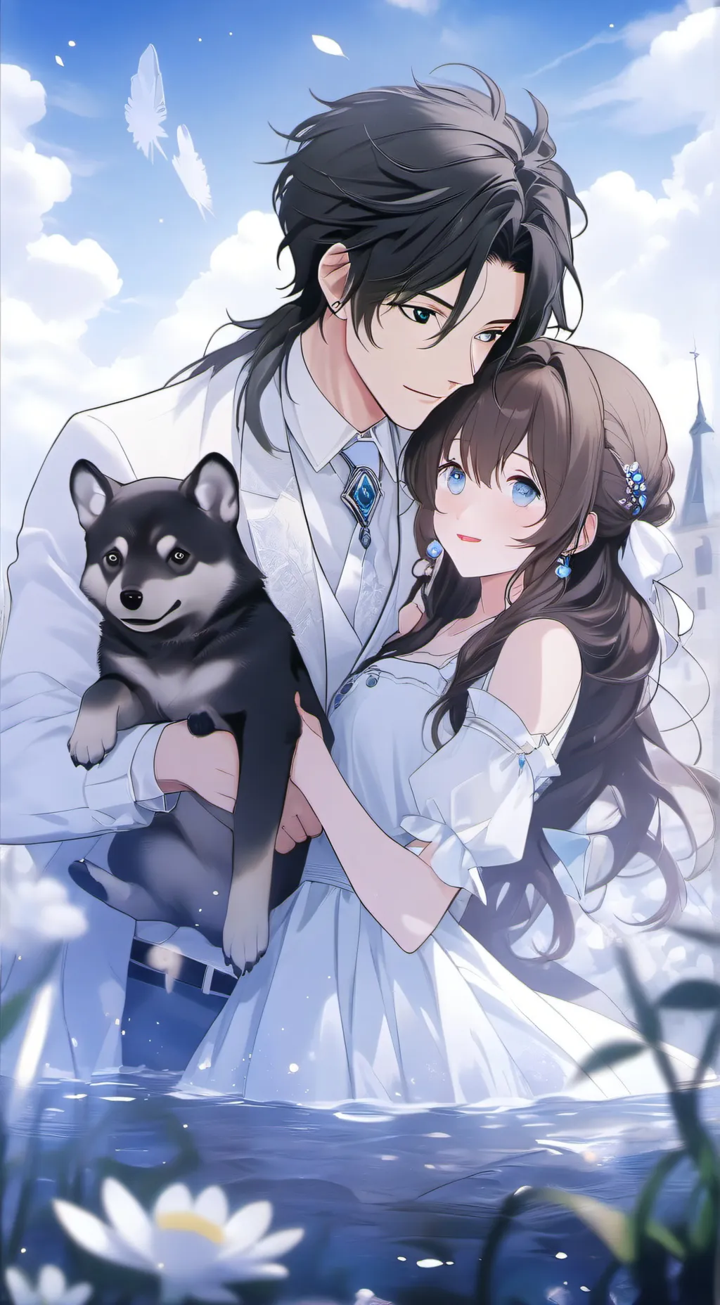 ai character: Olivier  background