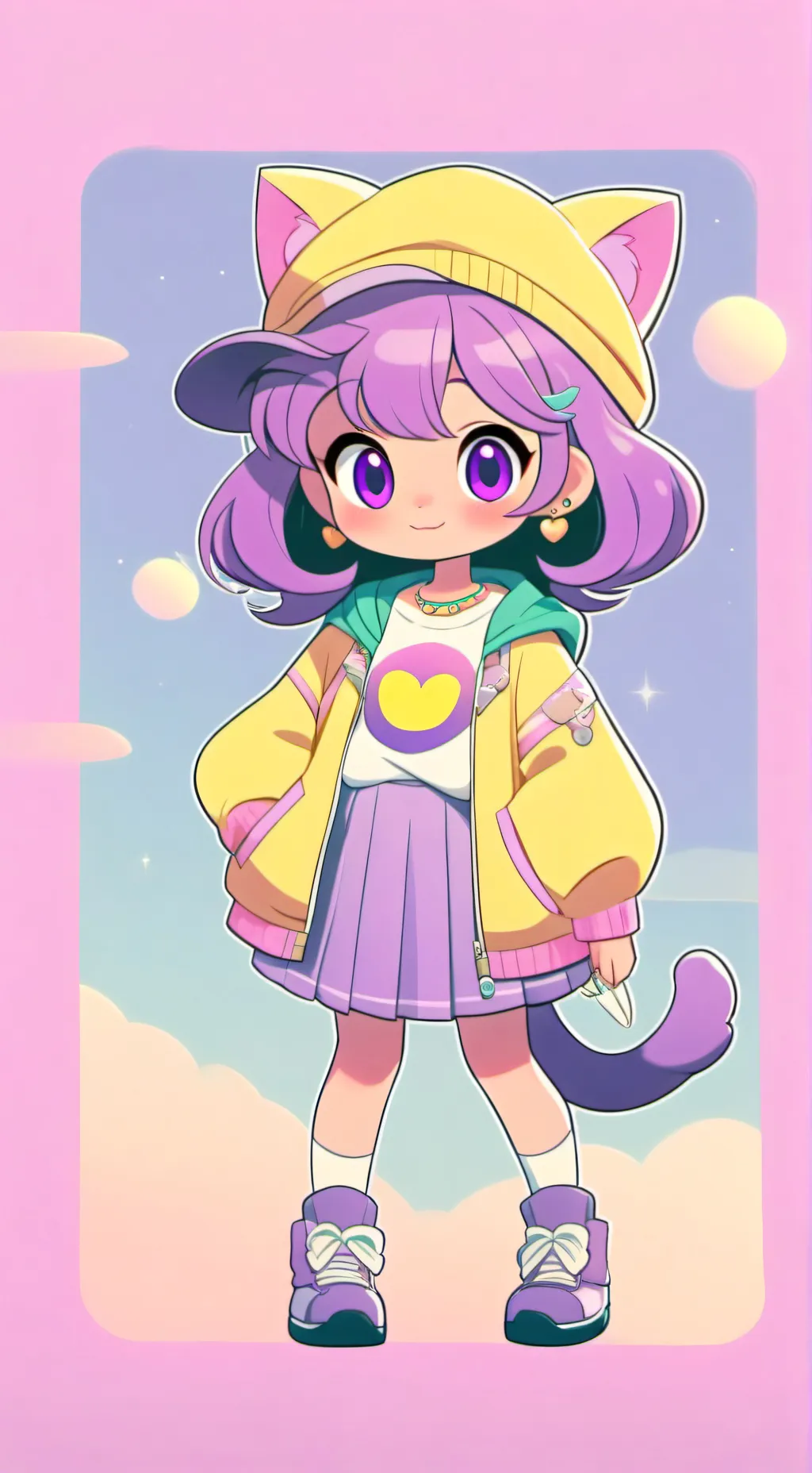 ai character: Mini update..? background